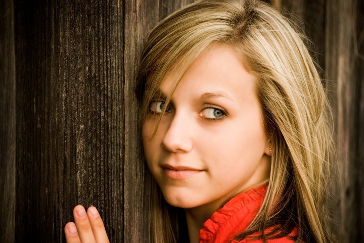 girl close up